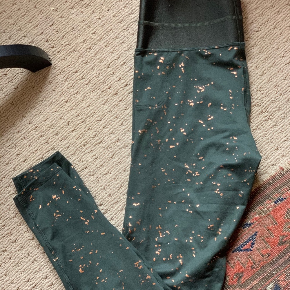Champion gold flecked leggings
